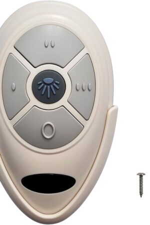 35T1 Replacement Remote for Harbor Breeze Allen Roth Ceiling Fan Remote Control,303.9MHz w/Light Dimmer Learn Key 3-Speed,Replace for L3HFAN35T 35T L3HFAN35T1 35T1(Remote Only)