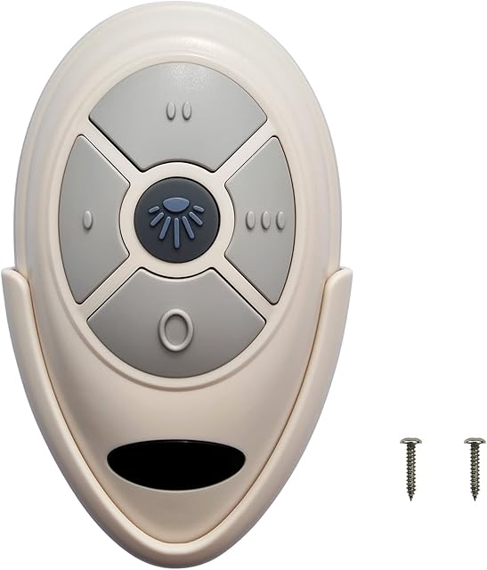 35T1 Replacement Remote for Harbor Breeze Allen Roth Ceiling Fan Remote Control,303.9MHz w/Light Dimmer Learn Key 3-Speed,Replace for L3HFAN35T 35T L3HFAN35T1 35T1(Remote Only)