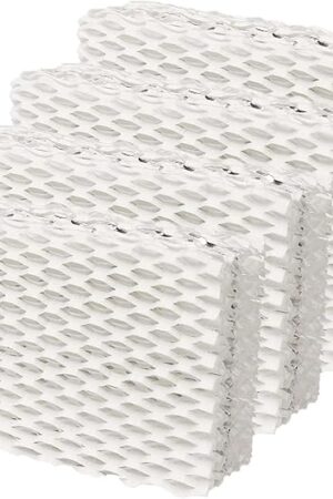 4 Pack Wf813 Eqwf813 Humidifier Filters Compatible with Equate Eqwf813 Eq-2119-Ul, Relion RCM-832 RCM-832N, ProCare PCCM-832N Cool Mist Humidifier Replacement Filter