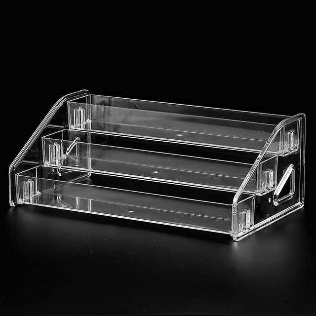 Clear Acrylic 3 Layer Nail Polish Organizer