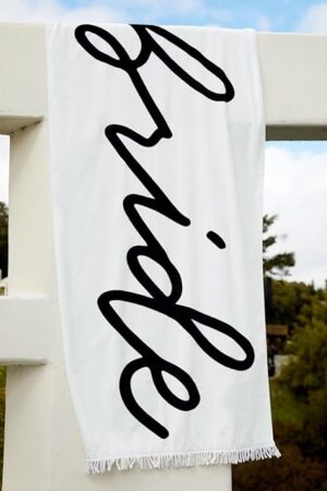 xo, Fetti Beach Towel 100% Cotton Fringe