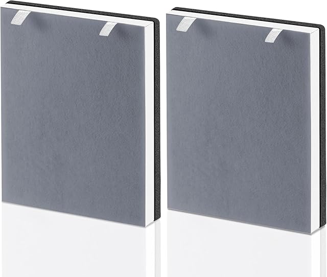 2 Pack Vital 100 Replacement Filter Compatible with Vital 100 Air Purifier, and High-Efficiency Activated Carbon Set, Part Number 100-RF