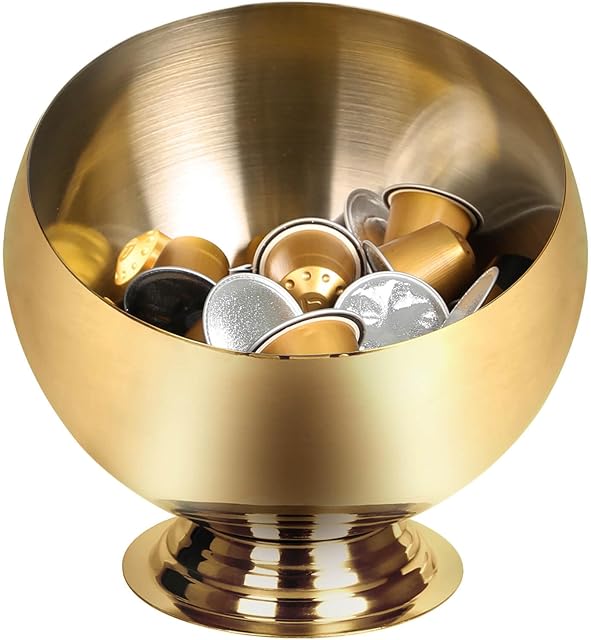 Coffee Pod Holder-Coffee Pod Storage-K Cup Holder-Espresso Pod Holder-Coffee Pod Organizer(GOLD