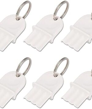 10 Pcs Toilet Paper Towel Dispenser Key, Universal Tissue Dispenser Key Replacement