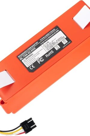 14.4V 6500mAh Replacement Battery for Roborock S4 S5 S50 S6 S7 S7 Max,Q5 Q7 Q7 Max,Qrevo