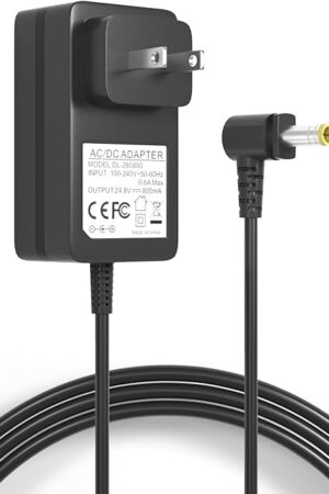 24.8V Charger for Shark IZ362H IZ363H IZ162H IZ163H IZ162HC UZ365H UZ145 IX140H IX141 IZ140 IZ140C IZ141C IZ142 WZ140 XBCHGX140 Rocket Pet Pro Power Cord,Shark Cordless Vacuum DK33-248080H-U Adapter