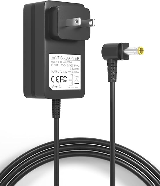 24.8V Charger for Shark IZ362H IZ363H IZ162H IZ163H IZ162HC UZ365H UZ145 IX140H IX141 IZ140 IZ140C IZ141C IZ142 WZ140 XBCHGX140 Rocket Pet Pro Power Cord,Shark Cordless Vacuum DK33-248080H-U Adapter