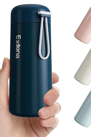 Water Bottles 8 oz Made of 304 Stainless Steel Dark-Blue