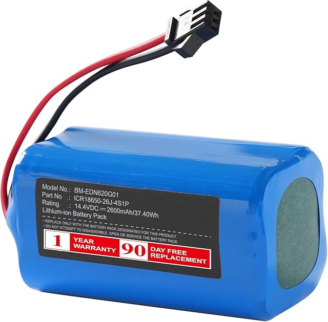 Battery CMICR18650F8M7-4S1P Replacement for 850T 850P, 500 600 601 710 N79SE SH122HA, DN79S N79T DN622, C0914E1 PA04 ICR18650-26J-4S1P (14.4V)
