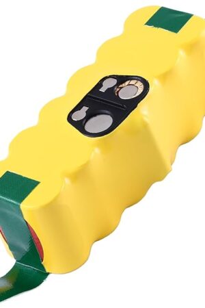 4.5Ah 14.4V Ni-Mh Replacement Battery Compatible with iRobot Roomba R3 500/600/700/800/900 Series 500 510 531 535 540 550 552 560 570 580 595 620 650 660 700 760 770 780 790 800 870 900(Yellow)