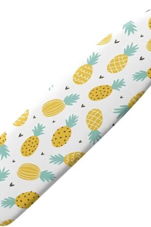 Cartoon Pineapple Ironing Board Cover Scorch Resistant Ironing Pad for Table Easy Install Durable Iron Board Cover Accessories