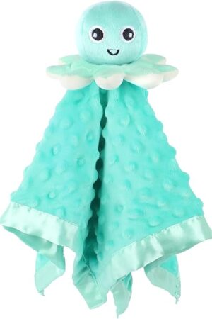 Baby Security Blanket Plush Octopus Stuffed Animal