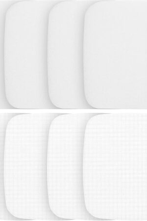 4Pack UV850 UV900 Felt & Foam Filters for Shark Rotator Navigator Lift-Away ADV DuoClean PowerFins Upright Vacuum UV850 UV900, Replace Part XFFK602UKT(Not Fit LA502, LA322 Vacuum)