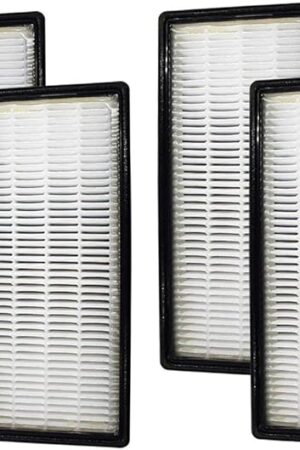 4 Pack HEPA Filter C Compatible with Honeywell Air Purifier Filter HRF-C,Fit Models:16216,HHT-011,HHT-013,HHT-080,HHT-081,HHT-085,HHT-090,HHT-145,HHT-149