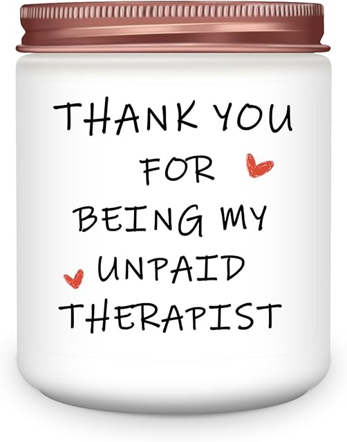Best Friend Birthday Gifts for Women, Funny Bosses Day Friendship Sister Coworkers Bestie Mom Gag Gift for Her, Lavender Scented Candles