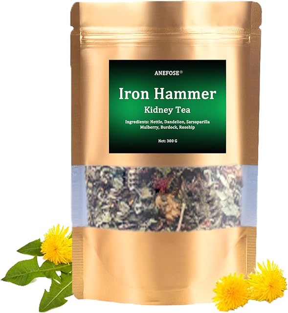 Iron Hammer Dandelion Tea for Liver and Kidney Support | Natural Kidney Cleanse | Herbal Supplement
