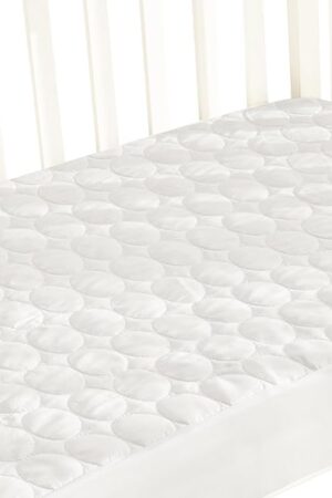 Crib Mattress Protector Pad Waterproof, Toddler Waterproof Crib Mattress Cover, Machine Washable & Dryer Fit Baby Toddler Bed Mattress Protector (Standard Size 52? x 28?)