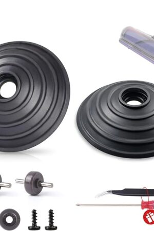 Ball Wheel and Soleplate Wheel Compatible with Dyson 35W 50W V6 V7 V8 V10 V12 DC58 DC59 DC62 DC74 Vacuum Cleaner Direct Drive Cleaner Head Wheels Replacement Parts