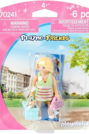 The Playmobil 70241 Playmo-Friends Woman with Puppy, Fun Imaginative Role-Play, PlaySets Suitable for Children Ages 4+