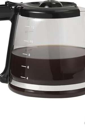 12 Cup Replacement Pot for Mr. Coffee, 12 Cup Carafe Replacement Pot Compatible with Mr. Coffee RF, LM, PC and SC Series