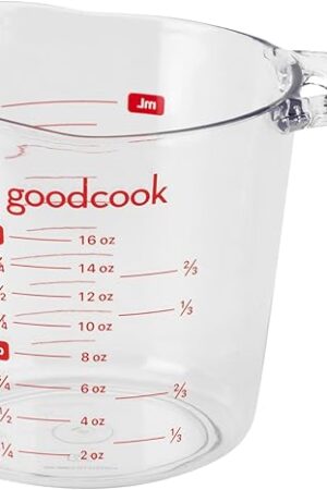 BRADSHAW INTERNATIONAL 19864 2Cup Plastic Measuring Cup