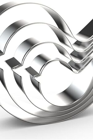 Bird Cookie Cutter Set - 5 inch, 4 inch, 3 inch, 2 inch - 4 Piece - Stainelss Steel