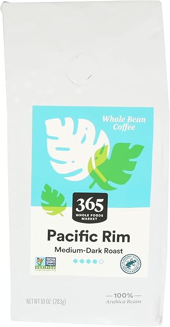365 by Whole Foods Market, Coffee Pacific Rim Blend Vienna Roast Whole Bean, 10 Ounce