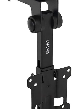 VIVO MOUNT-M-FD27 Manual Folding Ceiling Mount for 13-27 inch Flat Screens, Tilt Roof, Under Cabinet Mount for LCD TVs and Monitors