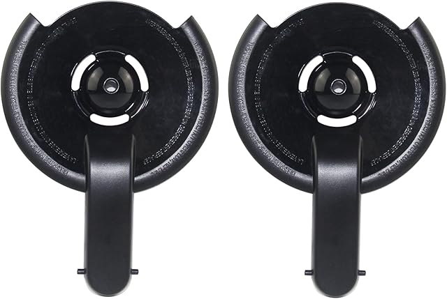 2-PACK Replacement Carafe Lid For Mr. Coffee 12 Cup Glass Coffee Carafe Pot, Part# 112435001000