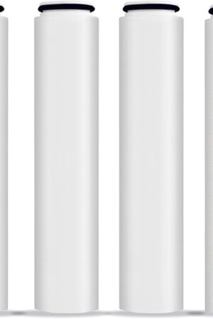 4 Pack Replacement Filters Compatible With Cobbe® Handheld Shower Head,Water Filter For Water Softening,Removes Chlorine(White)