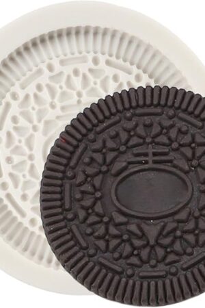 Cookie Chocolate Silicone Molds Cookie Fondant Candy Mold Biscuit Cake Molds for Cake Decoration Cupcake Topper Sugar Craft Polymer Clay Gum Paste