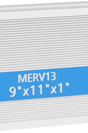 9 x 11 x 1 MERV 13 Replacement Dehumidifier Filter Compatible with Santa Fe Compact70, Ultra70, Element, Compact2, UA 65H dehumidifier Models, 2 Pack