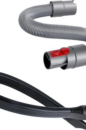 23'' Flexible Crevice Tool & Extension Hose Attachments for Dyson GEN5 G5 V15 V11 V10 V8 V7 Cordless Vacuum, Perfect Cleaning Replacement Accessories Bundle for Dryer Vent, Car Detailing, Corners,Gaps