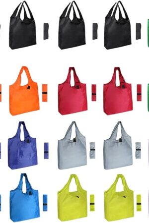 Aricsen Colorful Nylon Polyester Grocery Bags