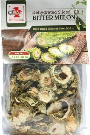 100% Natural Dehydrated Sliced Bitter Melon Herbal Tea 3.5 oz