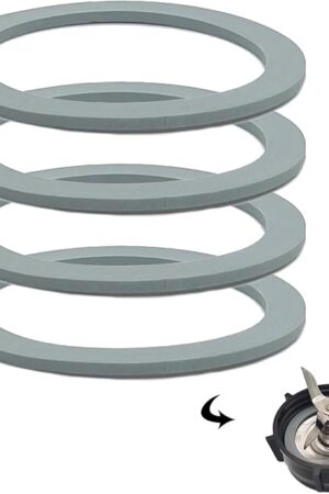 Blender Gasket Replacement Parts, Rubber Ring Seal Rings Blender Accessories for Oster and Osterizer Blender (4 Pieces)