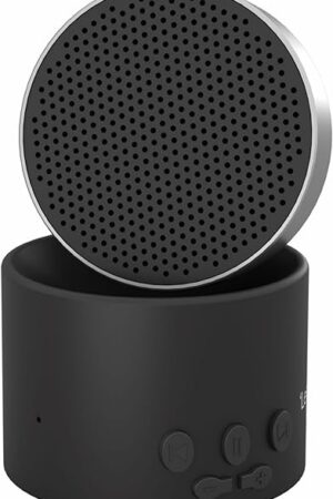 Adaptive Sound Technologies LectroFan Micro 2 - Portable Bluetooth Speaker & White Noise Machine - Compact Sound Machine for Travel - 11 Non-Looping Sounds for Sleep Support - Black
