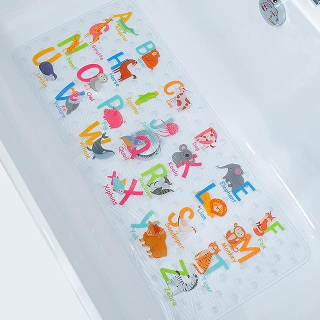 Bath Mats Large 35x15 XL Size Alphabet