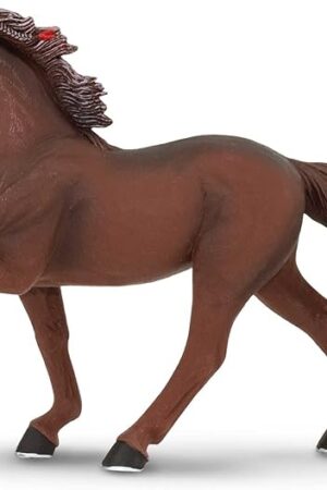 The Safari Ltd. Tennessee Walking Horse Figurine - Lifelike 5.25" Model Figure - Educational Toy for Boys, Girls, and Kids Ages 3+