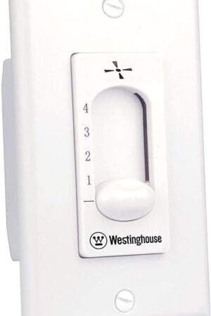 Westinghouse 7787200 Ceiling Fan Wall Control , White
