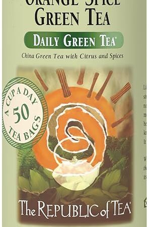 The Republic of Tea, Orange Spice Green Tea, 50-Count