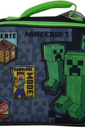 Bioworld Minecraft Rectangle Lunch Bag