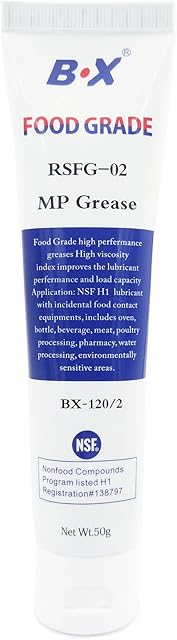 BX Food Grade Grease 1.7 oz - Coffee Machine Lubricant Care and Maintenance for All Espresso and Coffee Makers