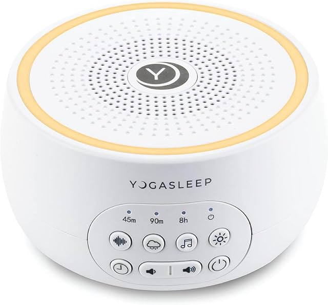 Yogasleep Dreamcenter Multi Sound White Noise Machine with Night Light, Sleep Timer, 26 Soothing Sounds for Travel, Noise Canceling for Office Privacy, Sleep Aid for Adults & Baby, Registry Gift