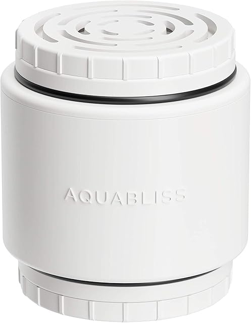 AquaBliss Luxury Shower Filter CARTRIDGE x 1 pack - for SF400 & SF500 - Skin Revitalizing 2x Vitamin C + Minerals For Silky Hair, Glowing Skin, Strong Nails