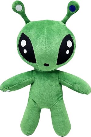 Alien Plush Toy,Green Alien Plush Doll,Soft Alien Creature Pillow for Home Kids’Room Decor,Gift for Animation Fans and Doll Toys