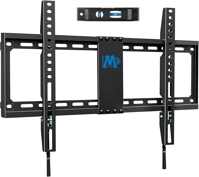 Mounting Dream TV Mount Fixed for Most 42-84 Inch Flat Screen TVs, TV Wall Mount Bracket up to VESA 600 x 400mm and 132 lbs - Fits 16"/18"/24" Studs - Low Profile and Space Saving MD2163-K