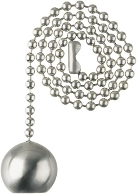 Westinghouse 77217 Decorative Pull Chain 12" Brushed Nickel