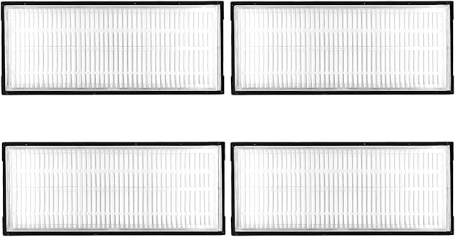4 Pack Replacement Filters Compatible With Roborock S8 / S8+ / S8 Pro Ultra / S7 / S7+ / S7 MaxV / S7 MaxV Plus / S7 MaxV Ultra Robot Vacuum Cleaners