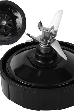 1-pack Extractor Blade Assembly 7 Fins Ninja Blender Blade Ninja Blender Replacement Parts Compatible with Ninja Blenders Auto iQ BL480 BL482 BL642 BL682 NN102